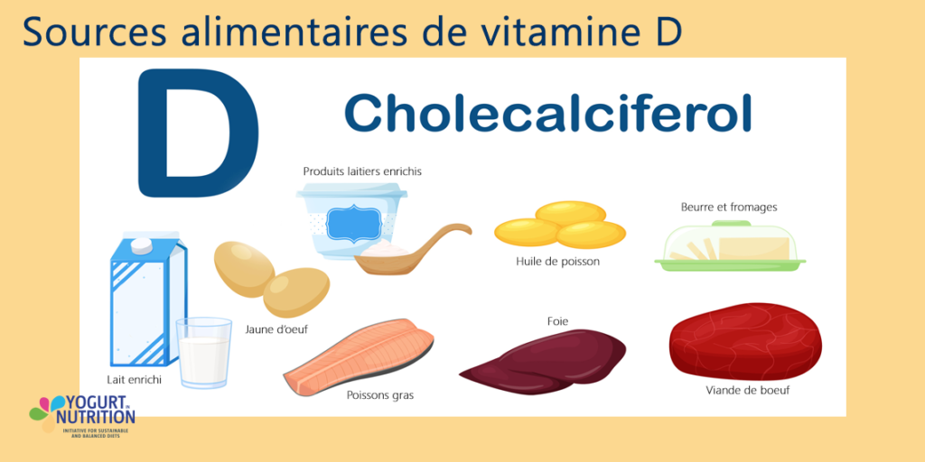 Sources alimentaires de vitamineD - YINI