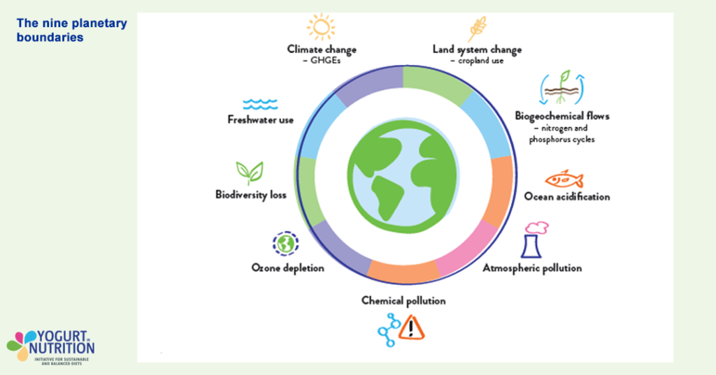 Nine planetary boundaries - YINI