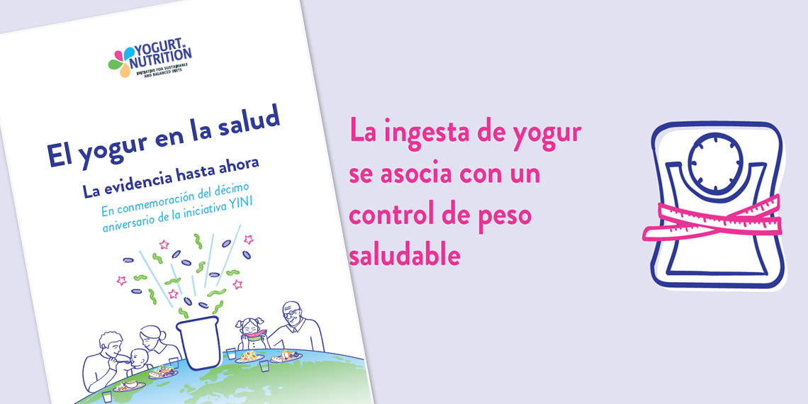 La ingesta de yogur se associa con un control de peso saludable